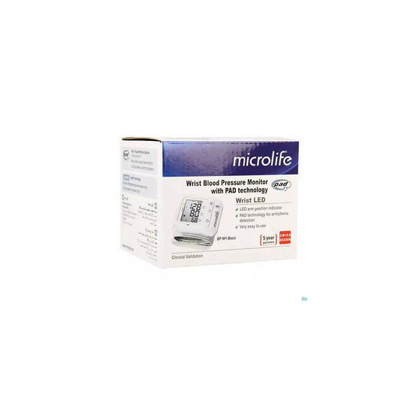 Microlife Basic Wrist Blood Pressure Monitor Bpw1