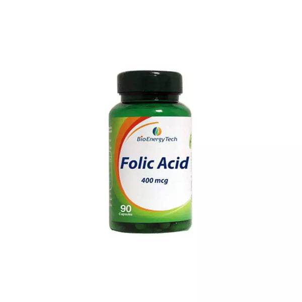 Bio Energy Tech Folic Acid 400Mcg 90 Capsule