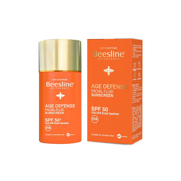 Beesline Age Defense Facial Fluid Sunscreen Spf 50+ 40ml