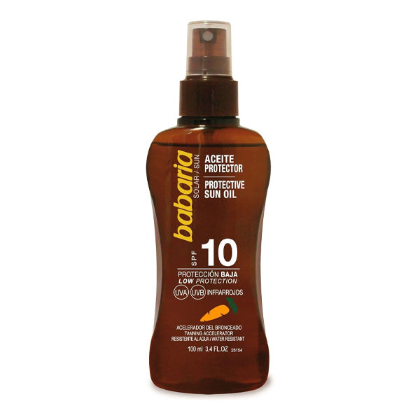 Babaria Tan Oil Zan Spf 10 100ml