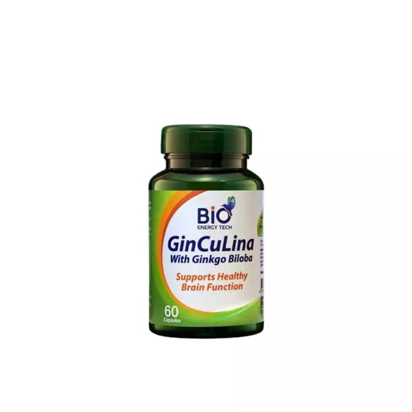 Bio Energy Tech Ginculina Ginkgo Biloba 60Cap