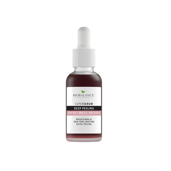 مصل التقشير العميق Bio Balance AHA10% + BHA2% + RED ALGAE Super Serum 30ml