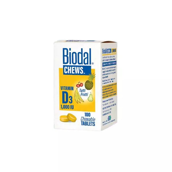 Biodal Chews D3 1.000 Iu 100 Tab