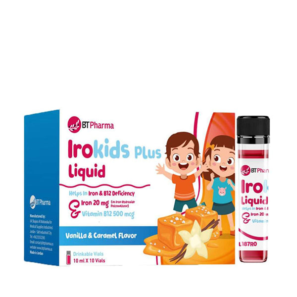 Bt Pharma Irokids Plus Liquid 10 Vials