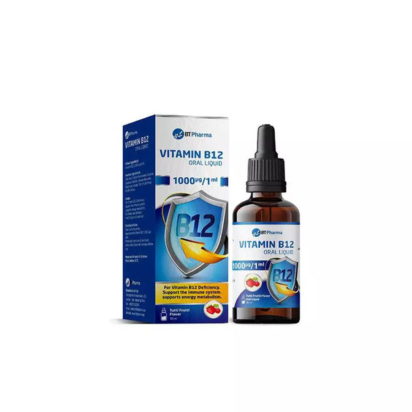 Bt Pharma B12 Liquid 1000Mcg/Ml 30Ml