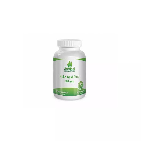 Jovital Folic Acid Plus 600Mcg, 90 Capsule