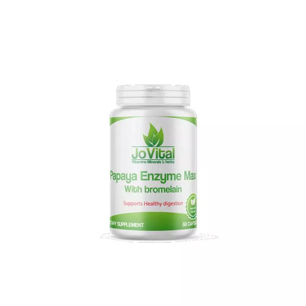 Jovital Papaya Enzyme Max Supports Healthy Digestion 60Cap