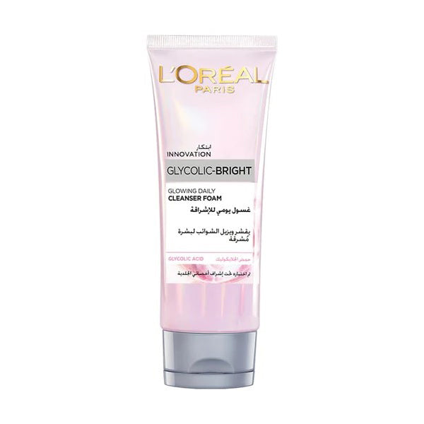 Loreal Paris Glycolic-bright Cleansing Foam 100ml