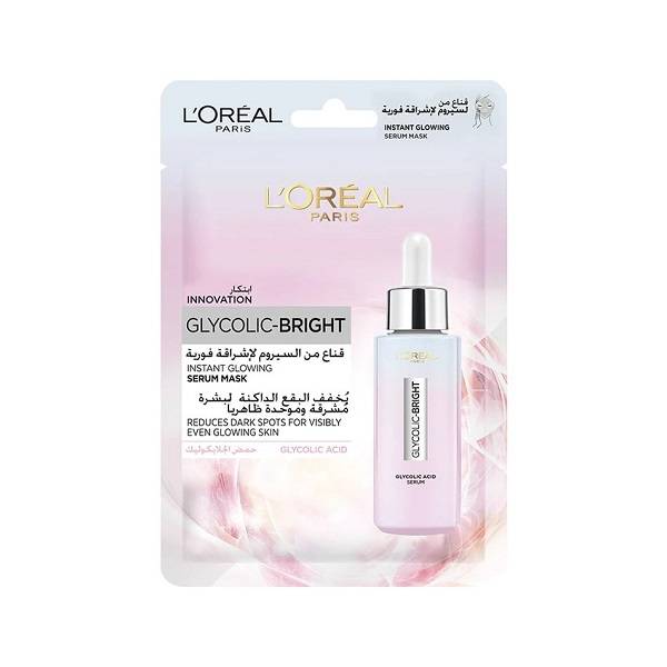 Loreal Paris Glycolic-bright Instant Glow Sheet Mask