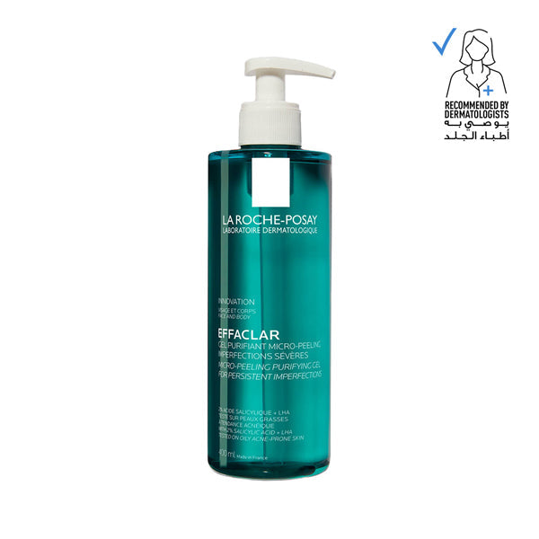 La Roche-posay Effaclar Micropeeling Cleansing Gel With Salicylic Acid For Oily Skin 400ml