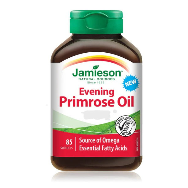 Jamieson Evening Primrose Oil 500 mg Softgels - With Vitamin E