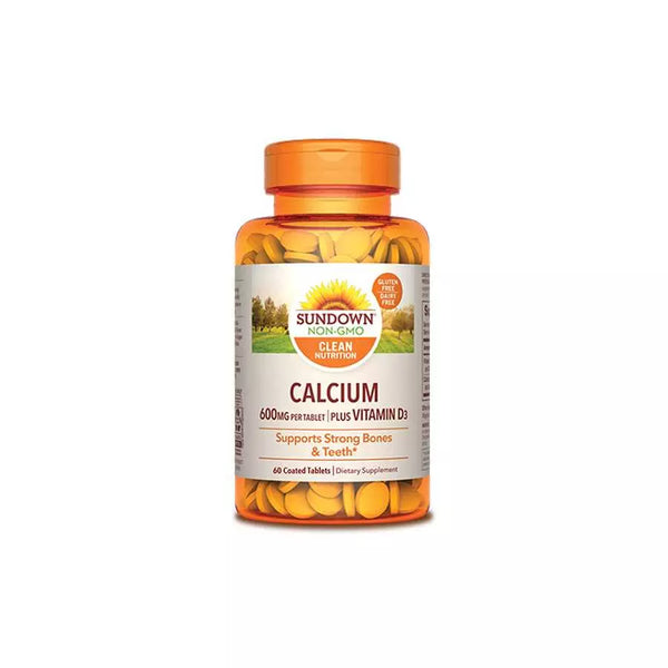 Sundown Calcium 600 Mg Plus Vitamin D 60 Tablet