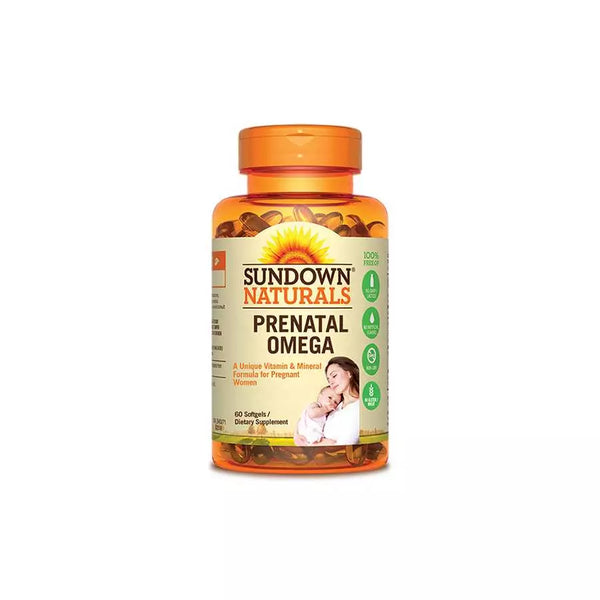 كبسولة أوميجا 60 من Sundown Prenatal