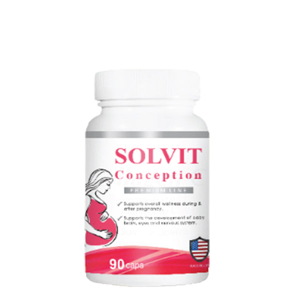 Solvit Conception Pregnancy Vitamins 90Cap