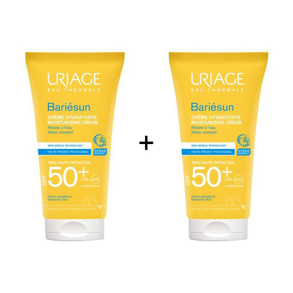 Uriage Bariésun Moisturizing Cream Spf50+ 50ml (2 Packs) Pop