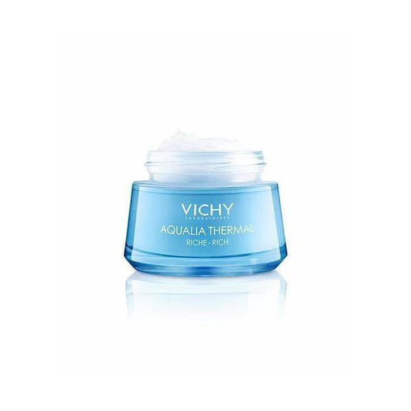 Vichy Aqualia Thermal Rich Face Cream Moisturizer for Dry Skin with Hyaluronic acid 50ml