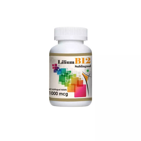 Lilium Vitamin B12 1000 MCG 60 Sublingual Tablet